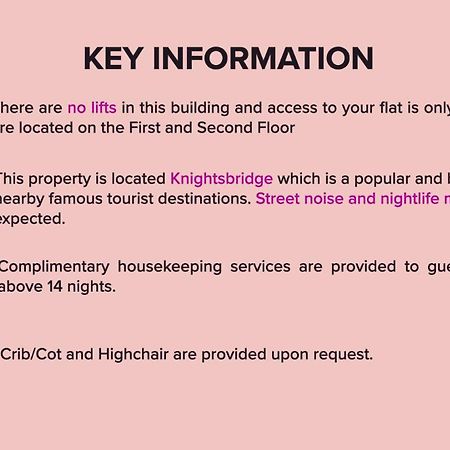Hububb Luxury Knightsbridge Apartments London Eksteriør bilde